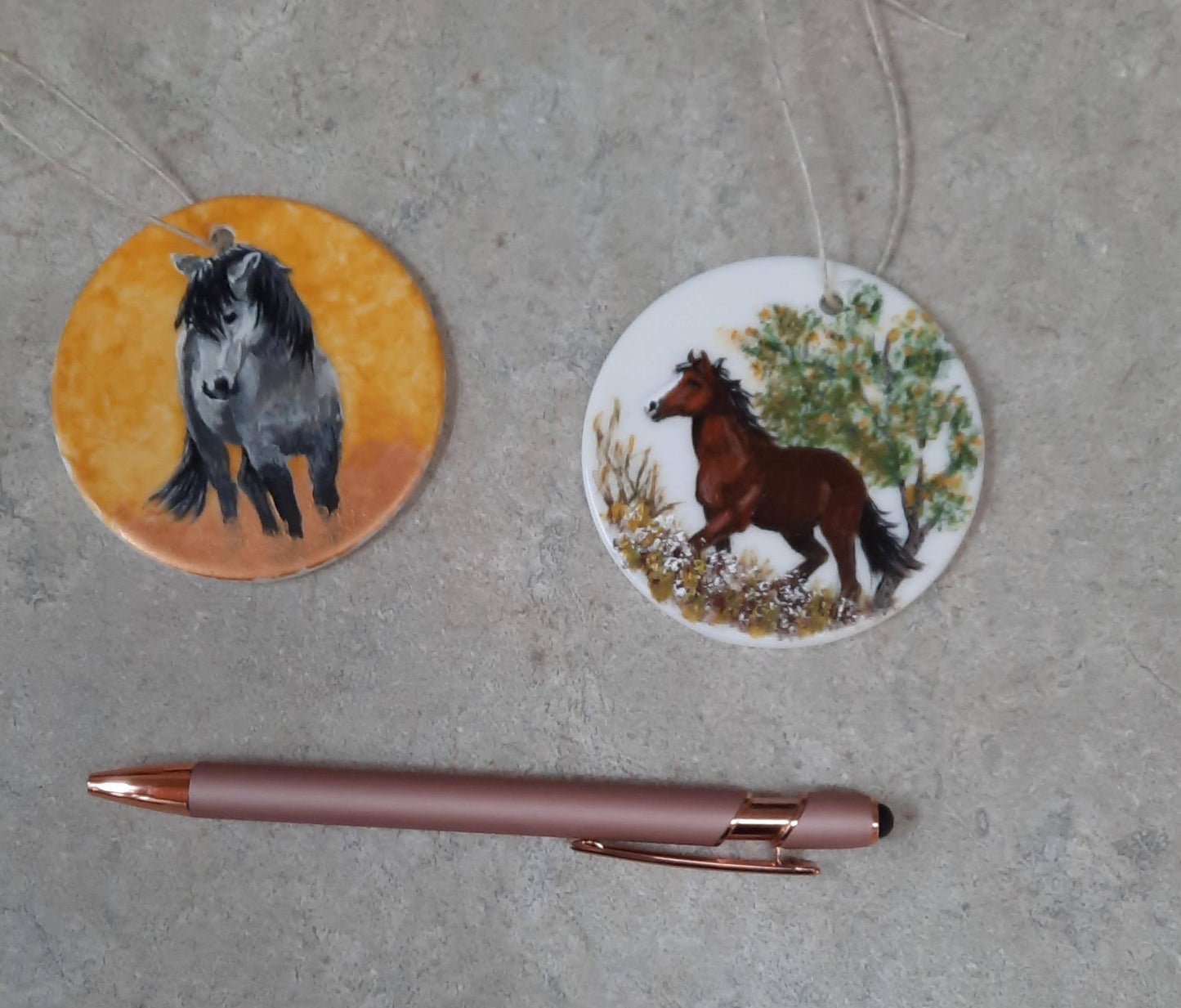 Horse Medallion Set - Susan Storey