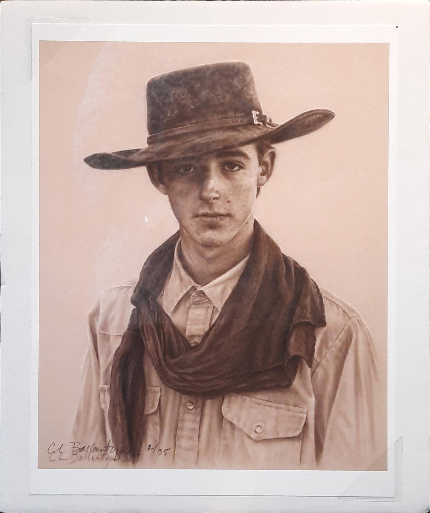Barak Buckaroo (Giclee on Paper) - Carrie Ballantyne