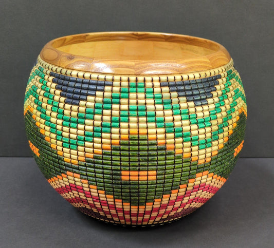 Basket Illusion Bowl 203 - Randy Warnke