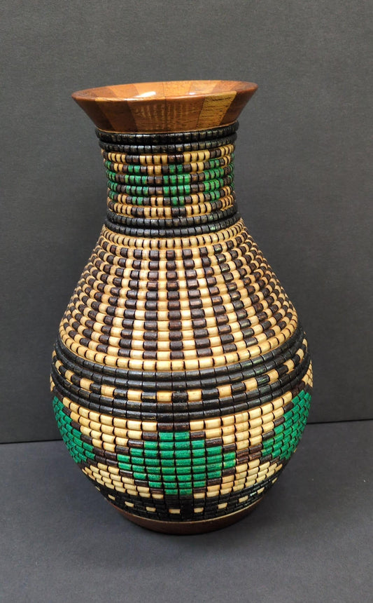 Basket Illusion Flower Vase 193 - Randy Warnke
