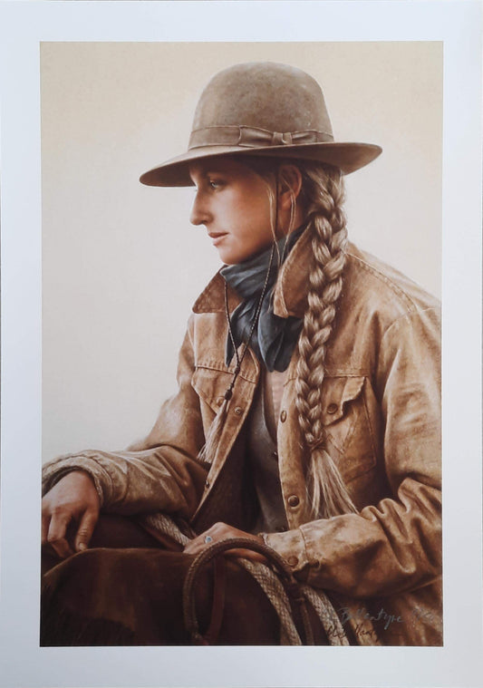 Braids and Bows (Giclee on Paper) - Carrie Ballantyne