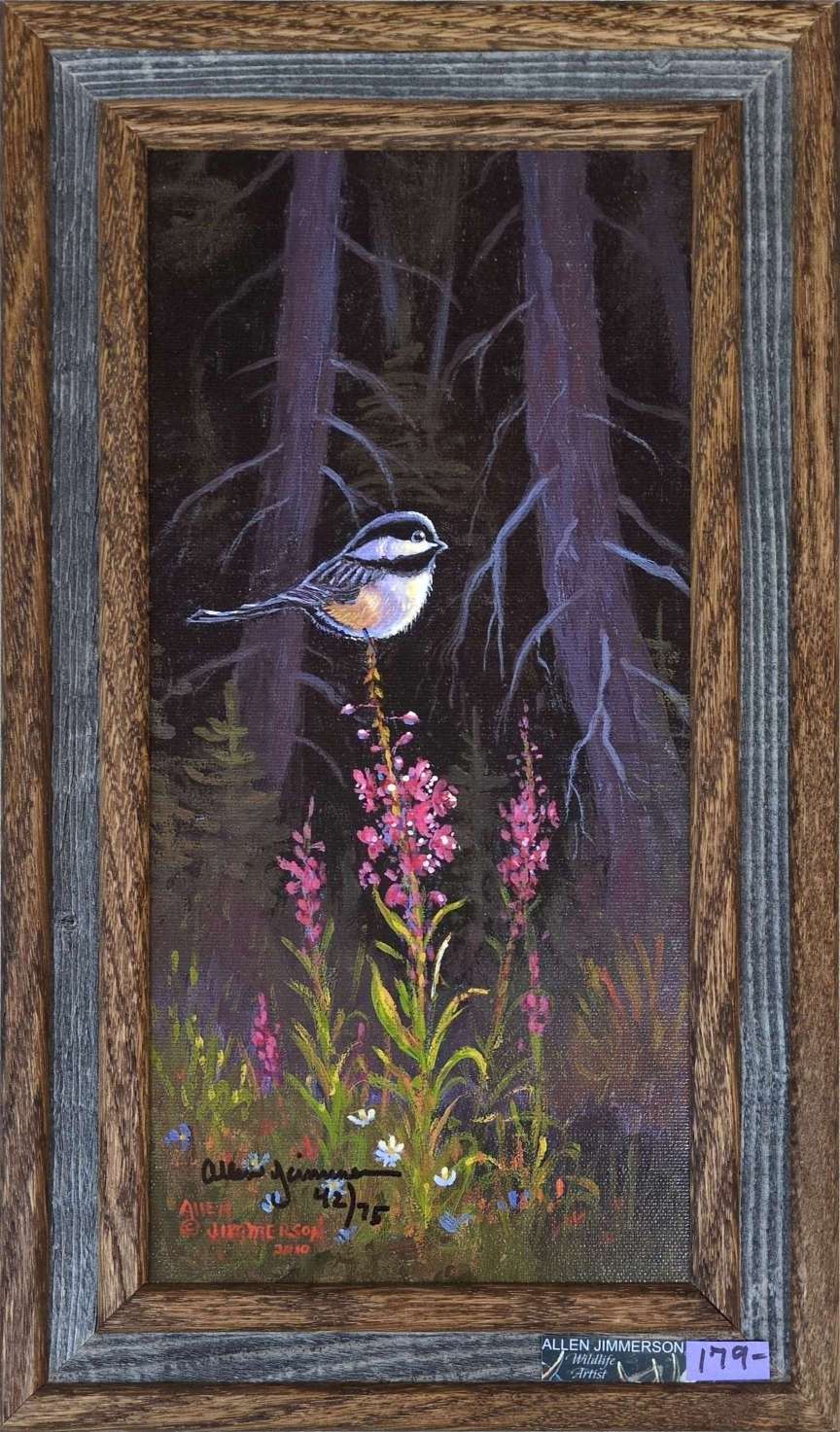 Fireweed Chickadee - Allen Jimmerson