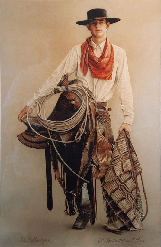 Great Basin Buckaroo (Giclee on Paper) - Carrie Ballantyne
