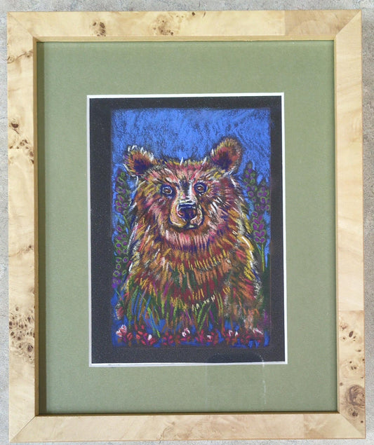 Grizzly Among Wildflowers - Noelle Weimann