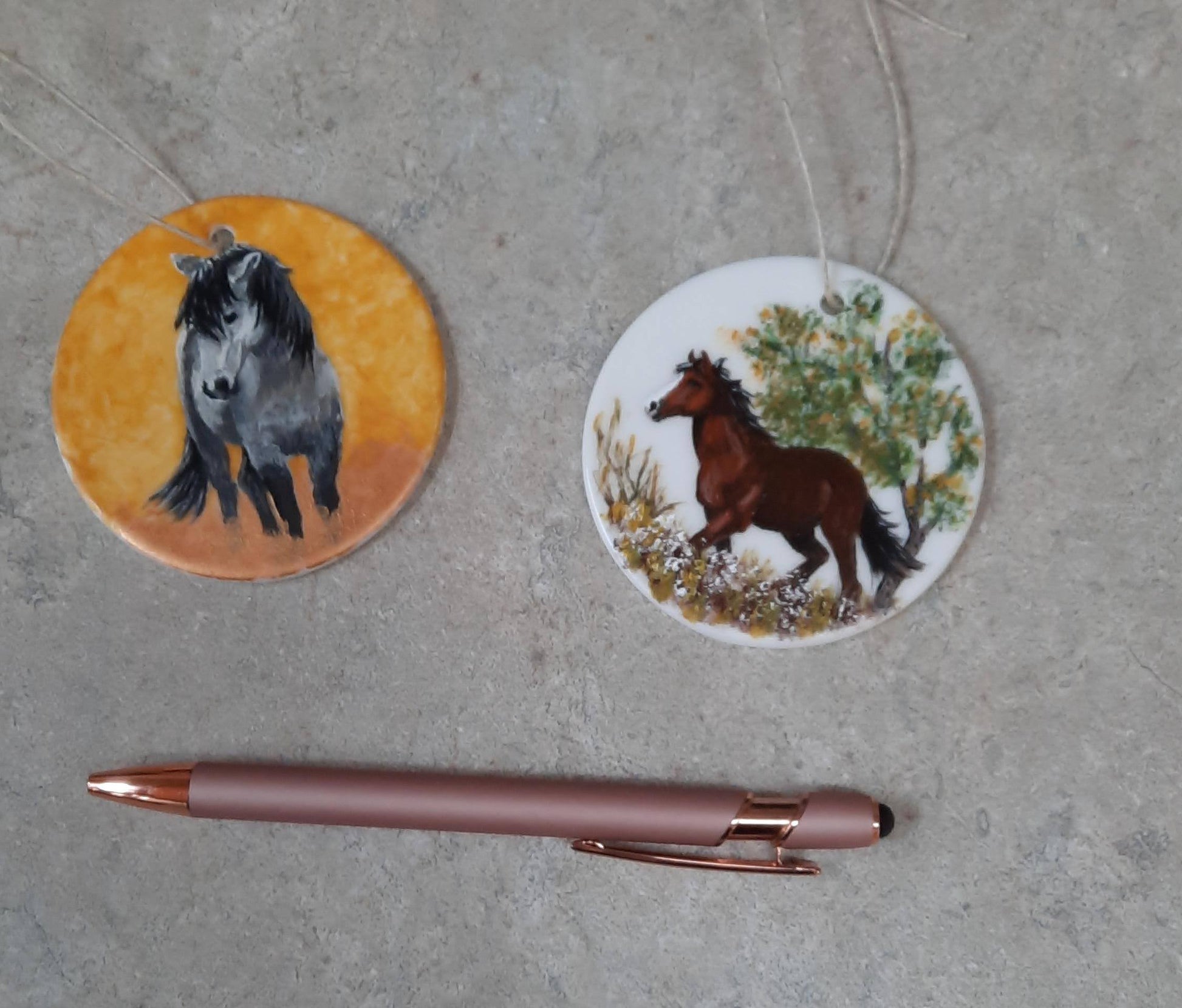 Horse Medallion Set - Susan Storey