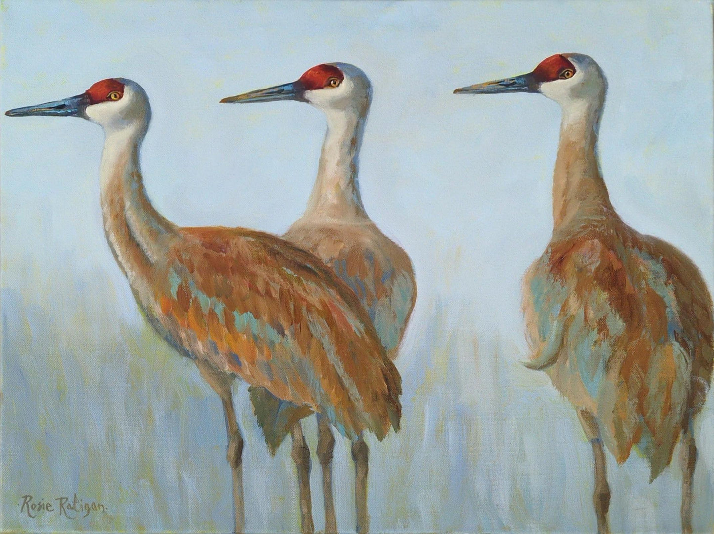 Loyal Friends Sandhill Cranes - Rosie Ratigan