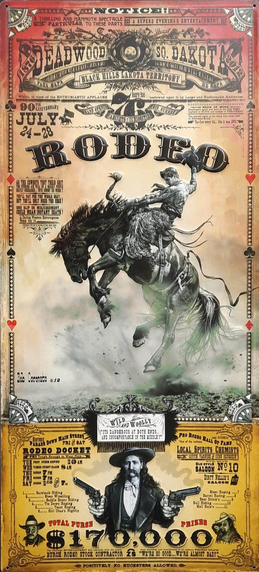(Metal) Deadwood SD Rodeo - Bob Coronato