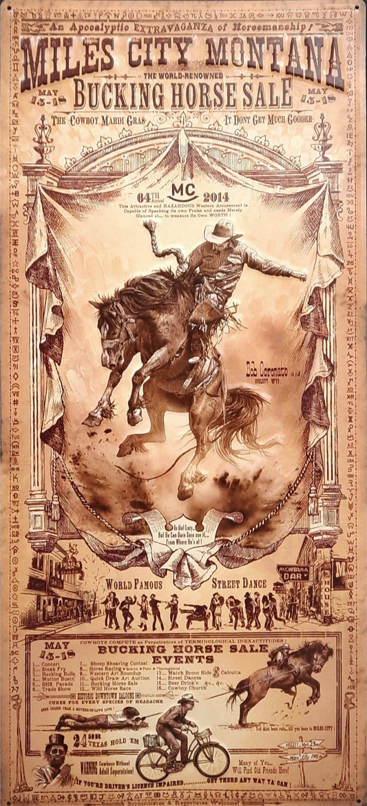 (Metal) Miles City MT Rodeo - Bob Coronato