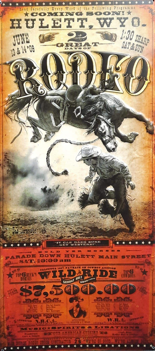 (Metal)Hulett Wyo Rodeo - Bob Coronato