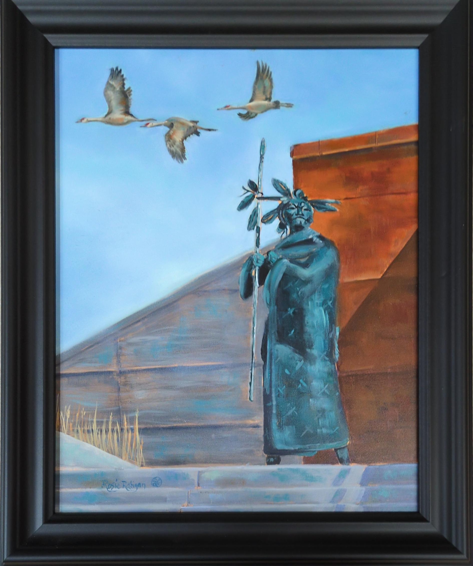 Watchful Warriors - Sandhill Cranes - Rosie Ratigan