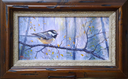 Happy chickadee - Allen Jimmerson